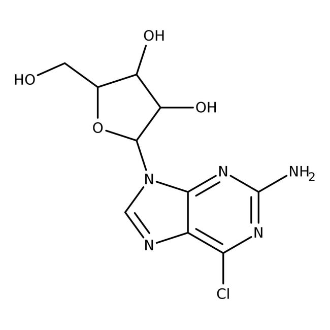 2-Amino-6-chloropurine riboside, 95%, C1