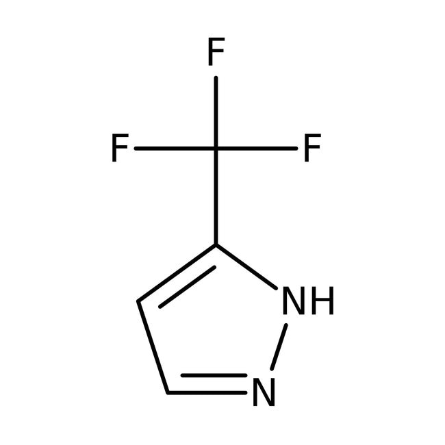 3-Trifluoromethyl-1H-pyrazole, 97%, C4H3