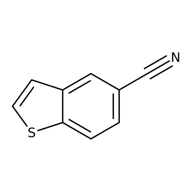 1-Benzothiophene-5-carbonitrile, 95%, C9