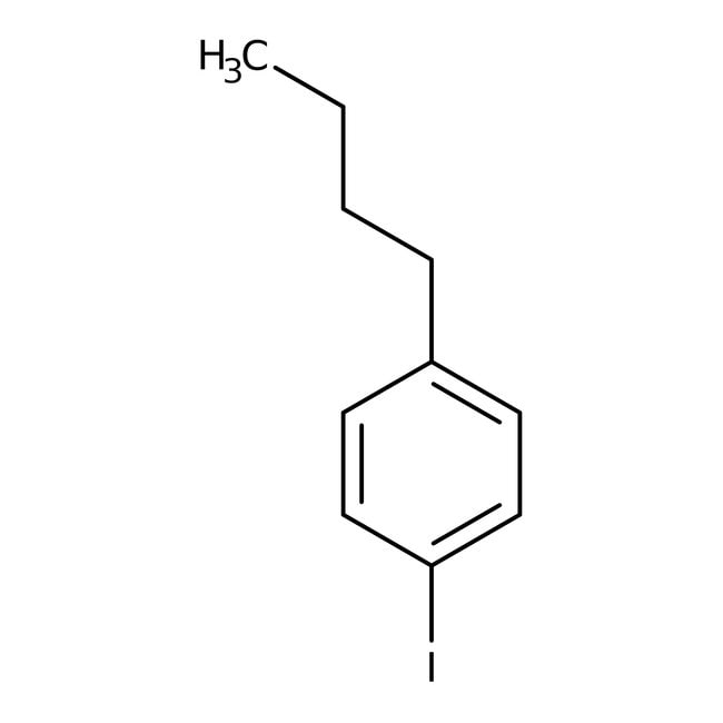 1-n-Butyl-4-iodobenzene, 98%, C10H13I, C