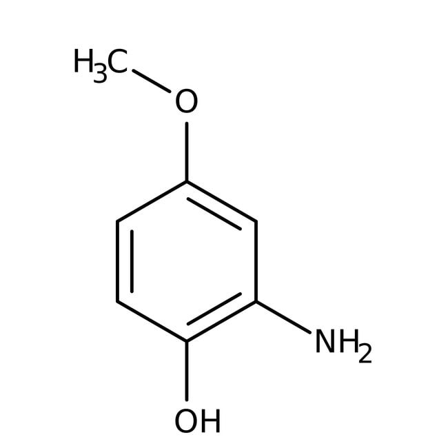 2-Amino-4-methoxyphenol, 97%, C7H9NO2, C