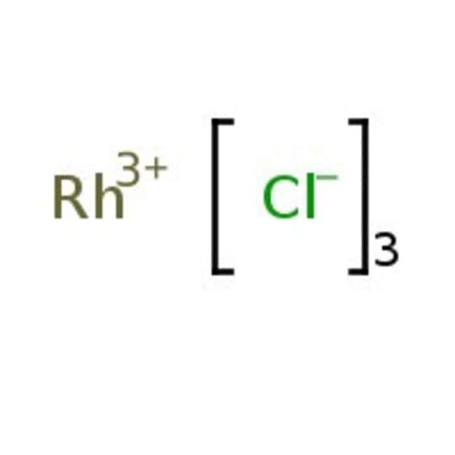 Rhodium(III) chloride hydrate, RhCl3.xH2