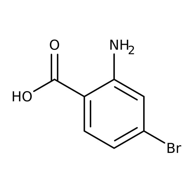 2-Amino-4-bromobenzoic acid, 97%, C7H6Br
