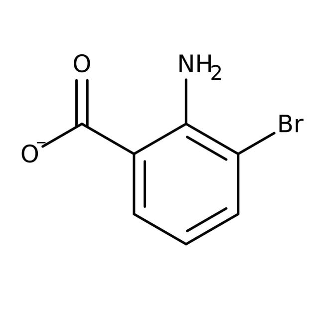 2-Amino-3-bromobenzoic acid, 97%, C7H6Br