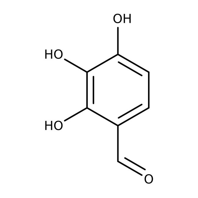 2,3,4-Trihydroxybenzaldehyde, 98%, C7H6O