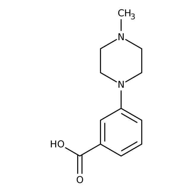 3-(4-Methylpiperazin-1-yl)benzoesaure, >