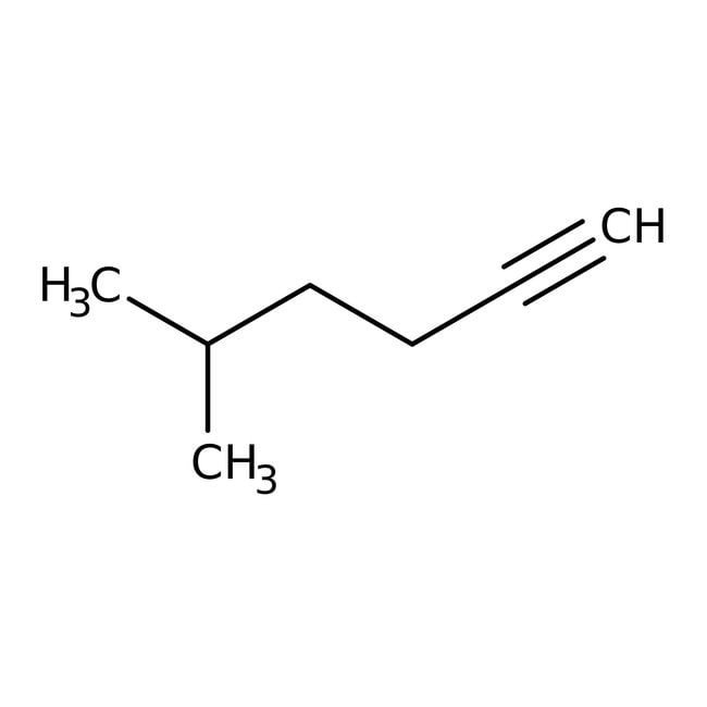 5-Methyl-1-hexyne, 98%, C7H12, CAS Numbe