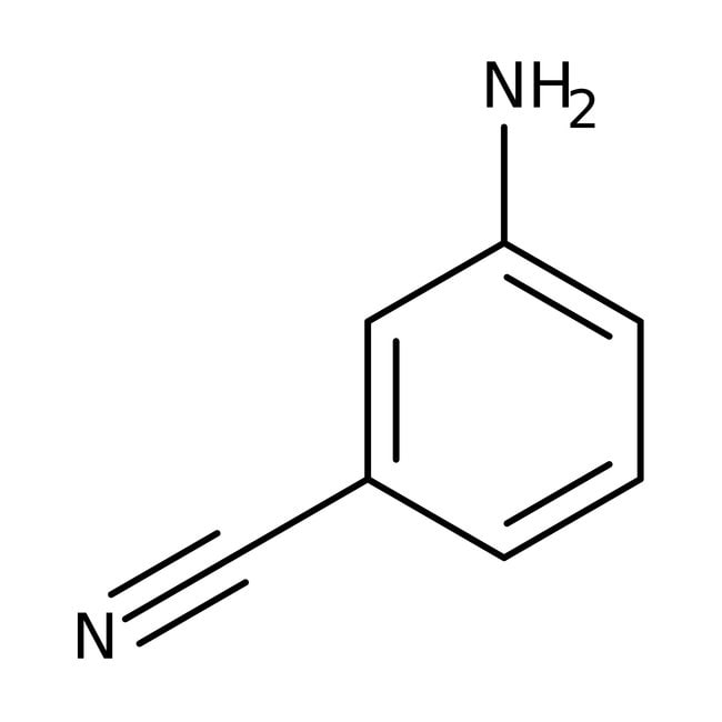 3-Aminobenzonitrile, 99%, C7H6N2, CAS Nu