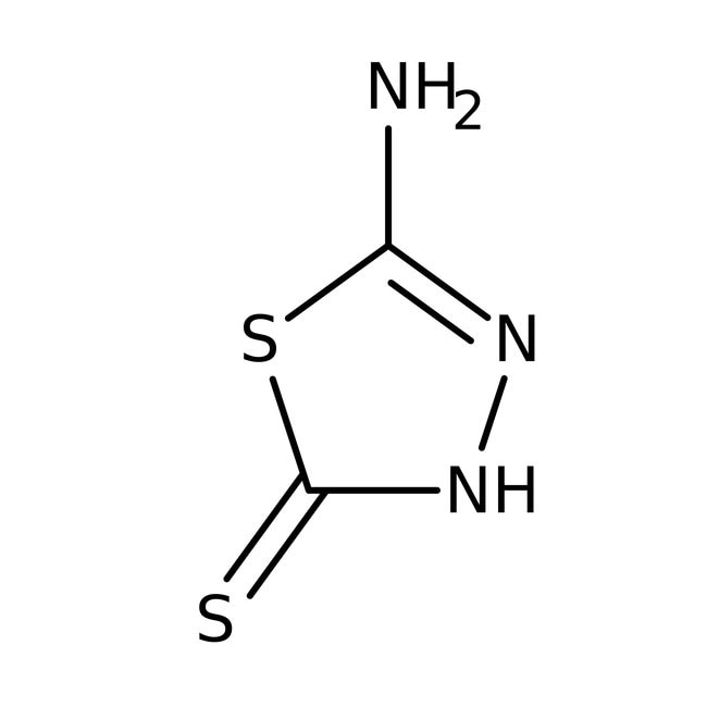 2-Amino-5-mercapto-1,3,4-thiadiazol, = 9