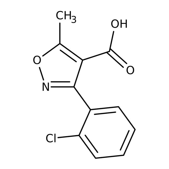 3-(2-Chlorophenyl)-5-methylisoxazole-4-c