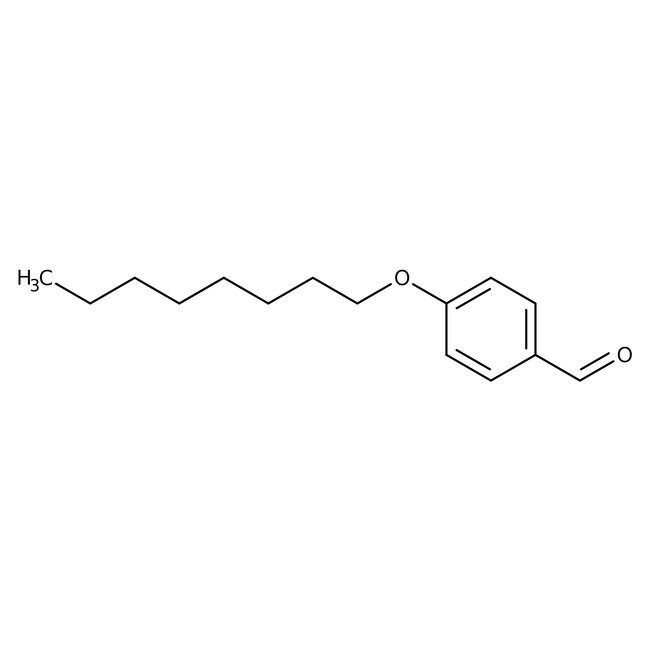 4-n-Octyloxybenzaldehyde, 97%, C15H22O2,
