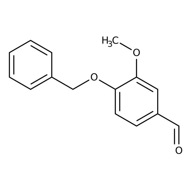 4-Benzyloxy-3-Methoxybenzaldehyd, 98 %,