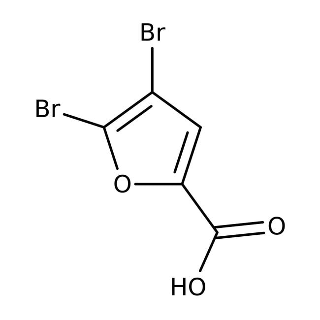 4,5-Dibromo-2-furoic acid, 97%, C5H2Br2O