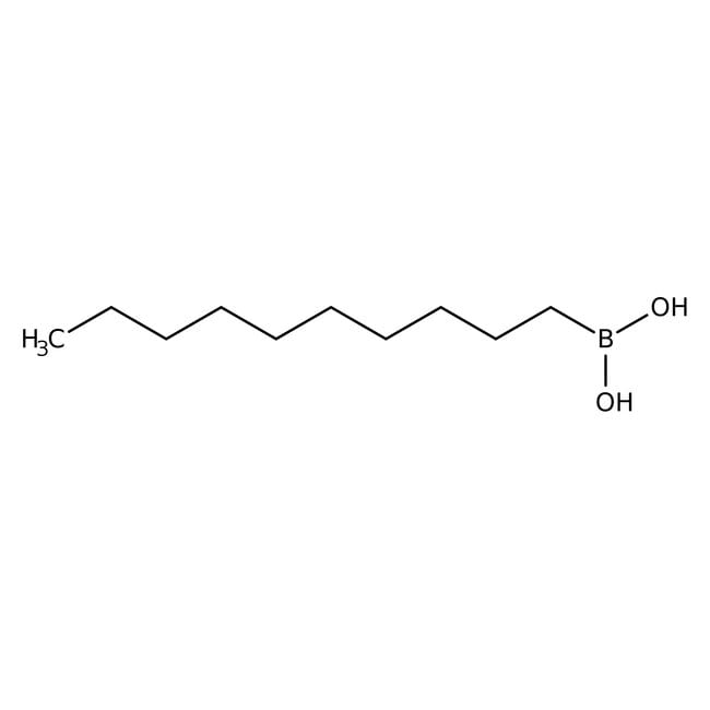 1-Decylboronic acid, 98%, C10H23BO2, CAS