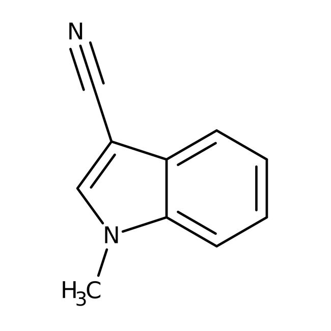 1-Methylindole-3-carbonitrile, 96%, C10H