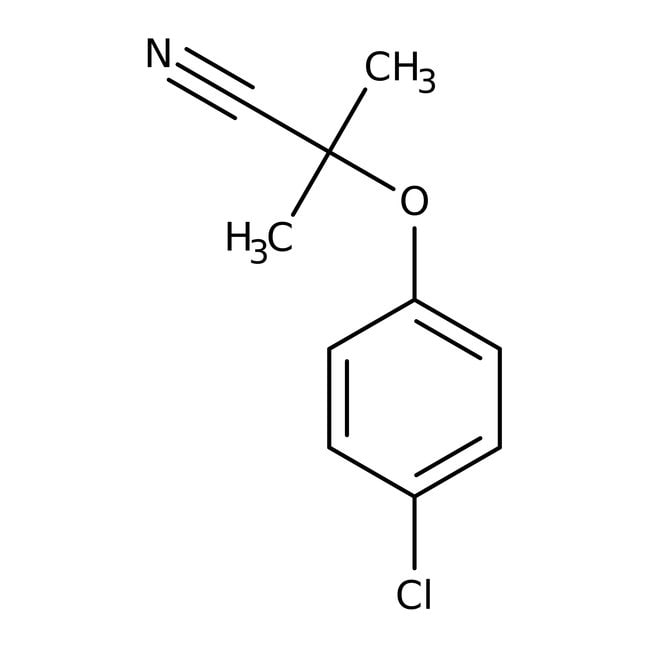 2-(4-chlorophenoxy)-2-methylpropanenitri
