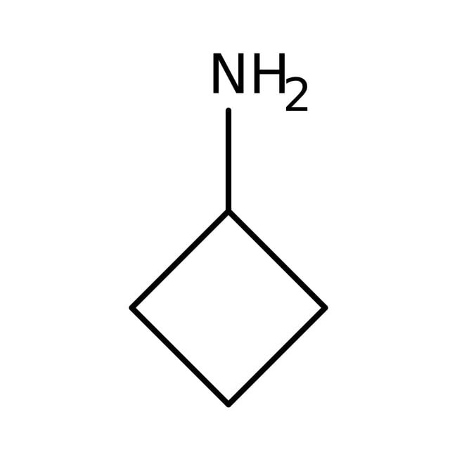Cyclobutylamine, 98%, C4H9N, CAS Number-