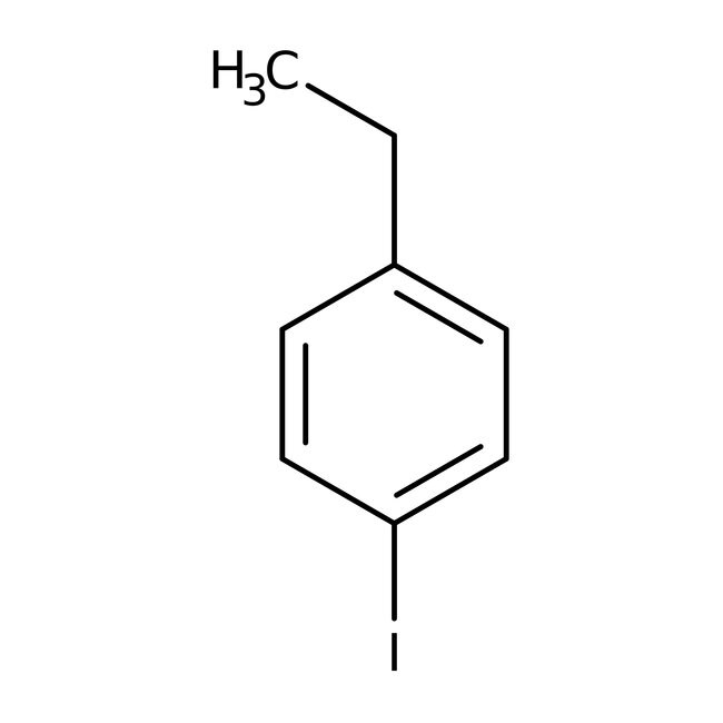1-Ethyl-4-iodobenzene, 98%, C8H9I, CAS N