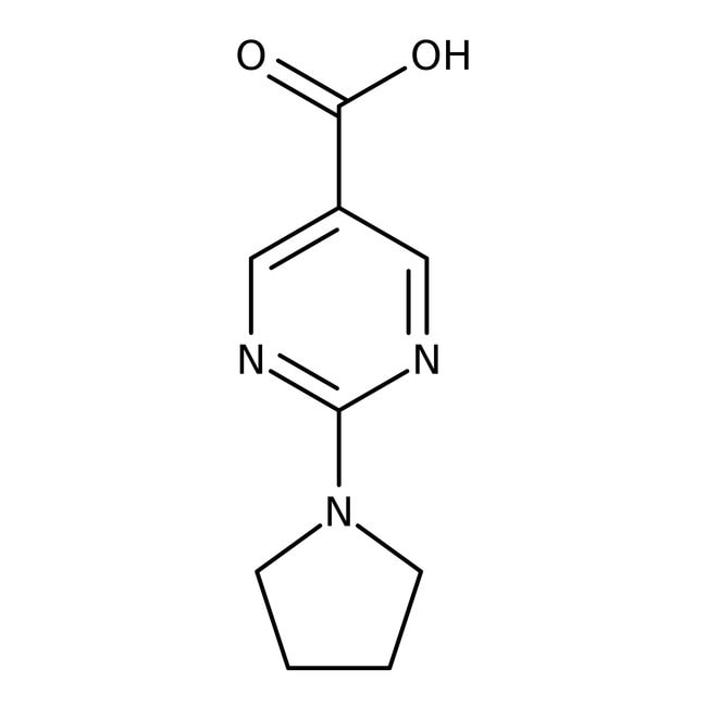 2-Pyrrolidin-1-ylpyrimidine-5-carboxylic