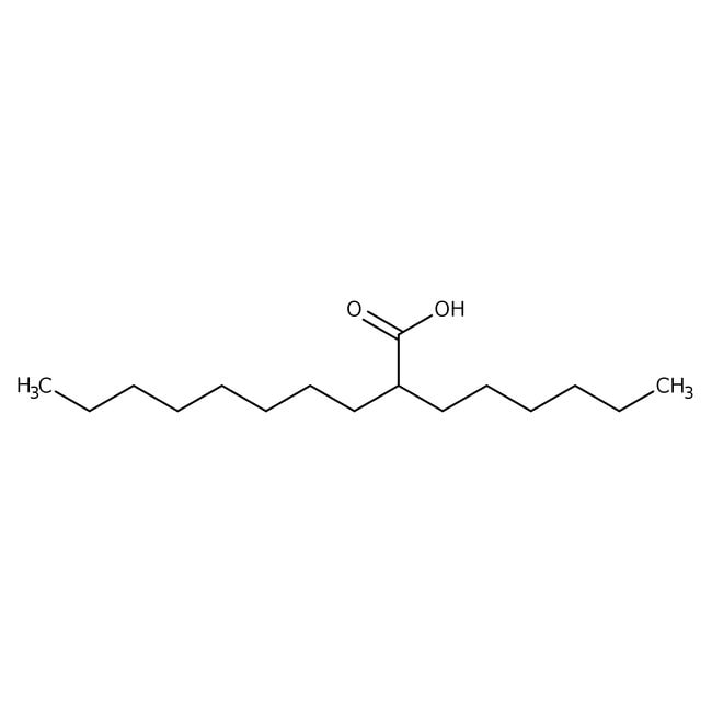 2-n-Hexyldecanoic acid, 97%, C16H32O2, C