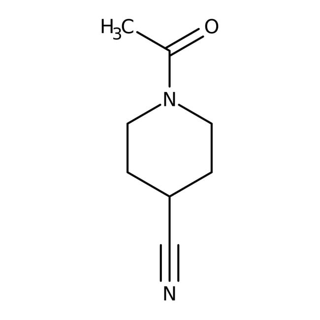 1-Acetylpiperidine-4-carbonitrile, C8H12