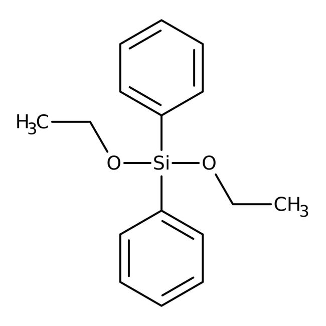 Diethoxydiphenylsilane, 98%, C16H20O2Si,
