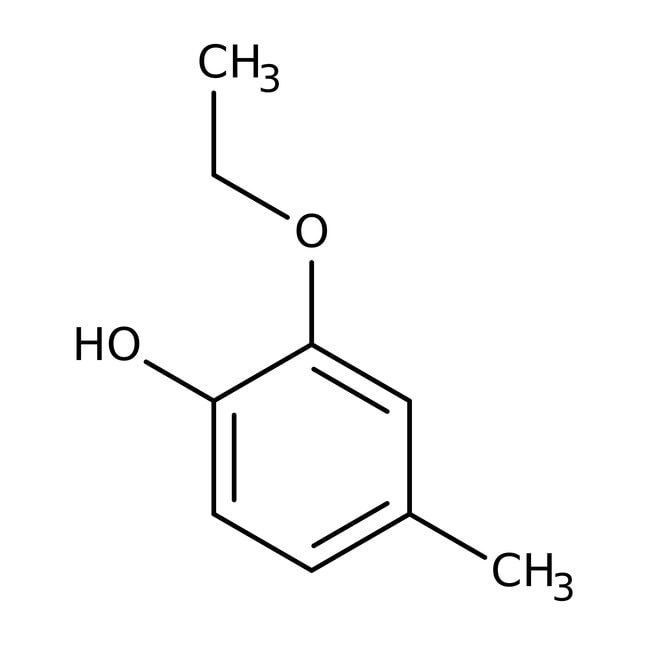 2-Ethoxy-4-methylphenol, 95%, C9H12O2, C