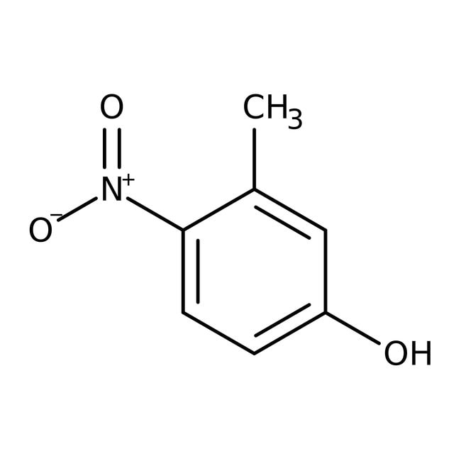 3-Methyl-4-nitrophenol, 98%, C7H7NO3, CA