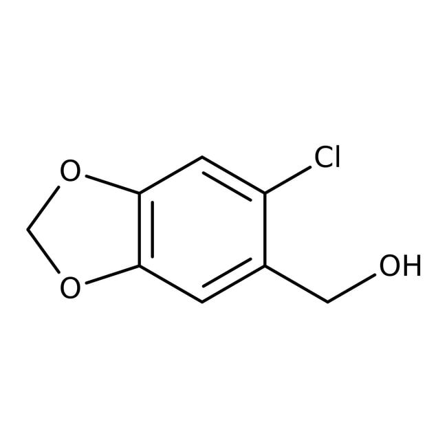 6-Chlorpiperonylalkohol, 98 %, Thermo Sc