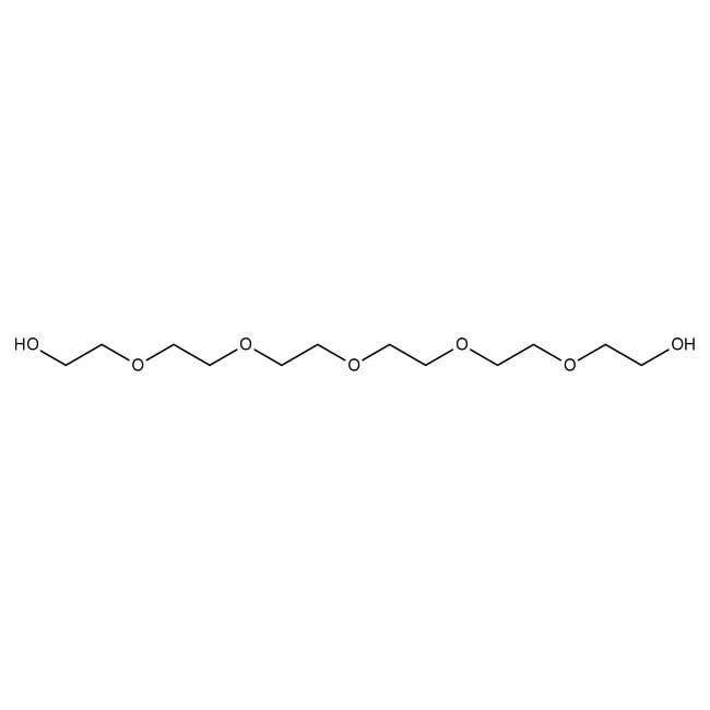 Hexaethylene glycol, 96%, C12H26O7, CAS