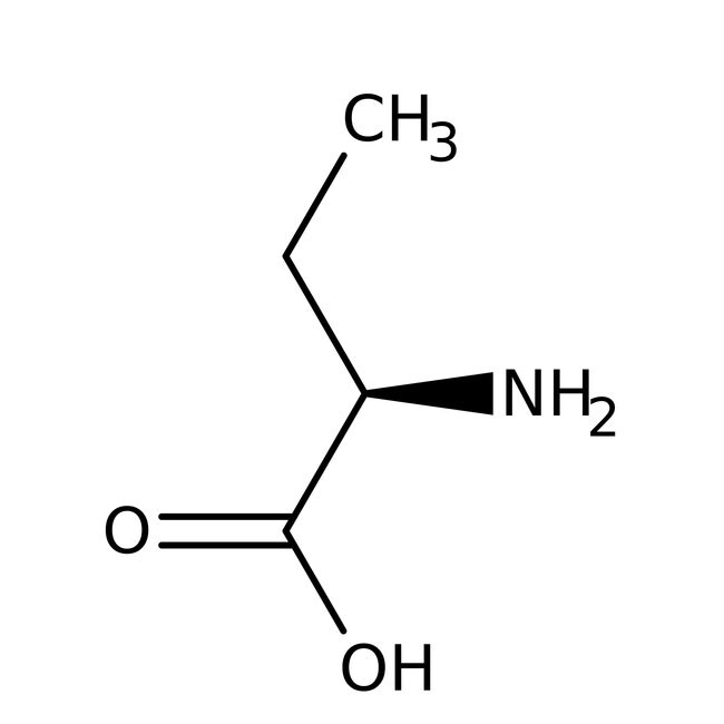 D-(-)-2-Aminobutyric acid, >-98%, C4H9NO