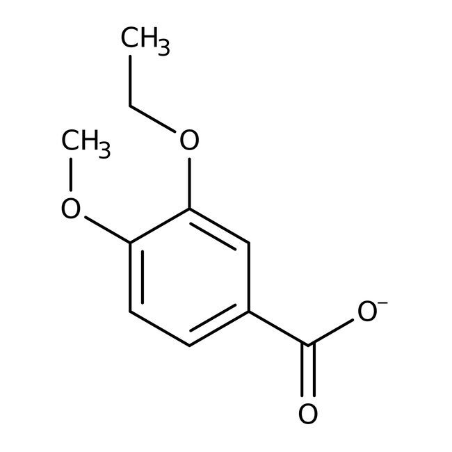 3-Ethoxy-4-methoxybenzoic acid, 98%, C10