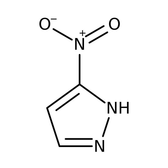 5-Nitro-1H-pyrazole, 97%, C3H3N3O2, CAS