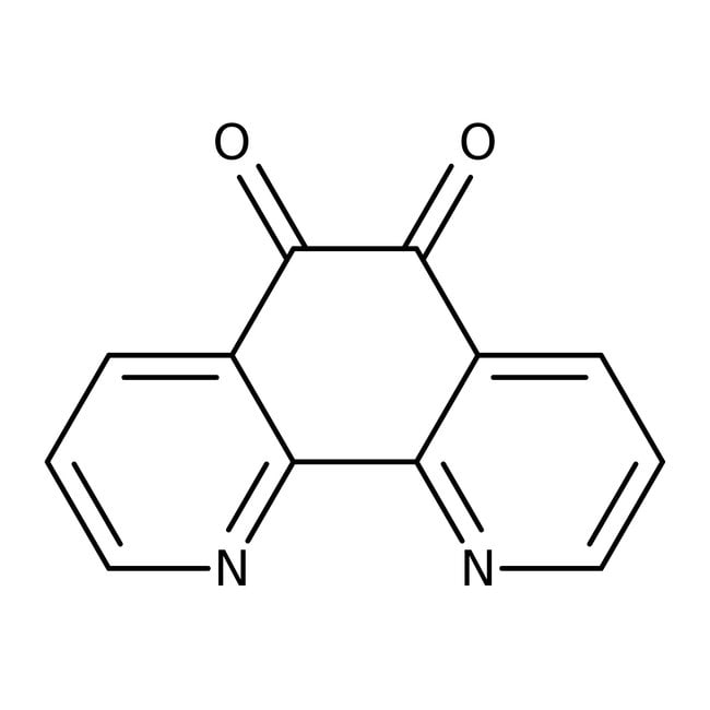 1,10-Phenanthroline-5,6-dione, 98%, C12H