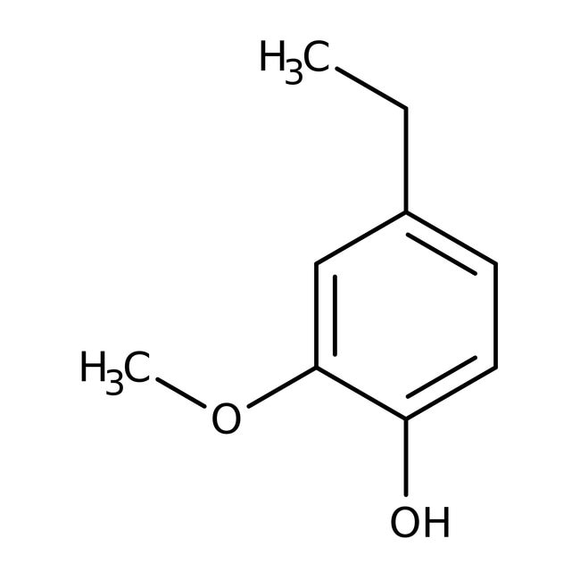 4-Ethyl-2-methoxyphenol, 98%, C9H12O2, C