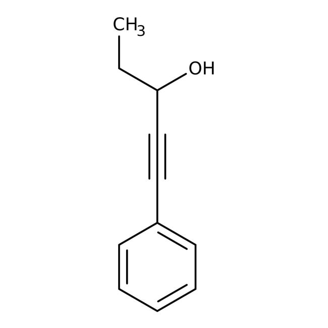 1-Phenyl-1-pentyn-3-ol, 97%, C11H12O, CA