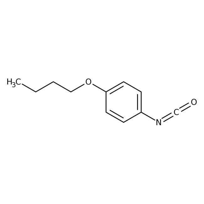 4-n-Butoxyphenyl isocyanate, 98%, C11H13