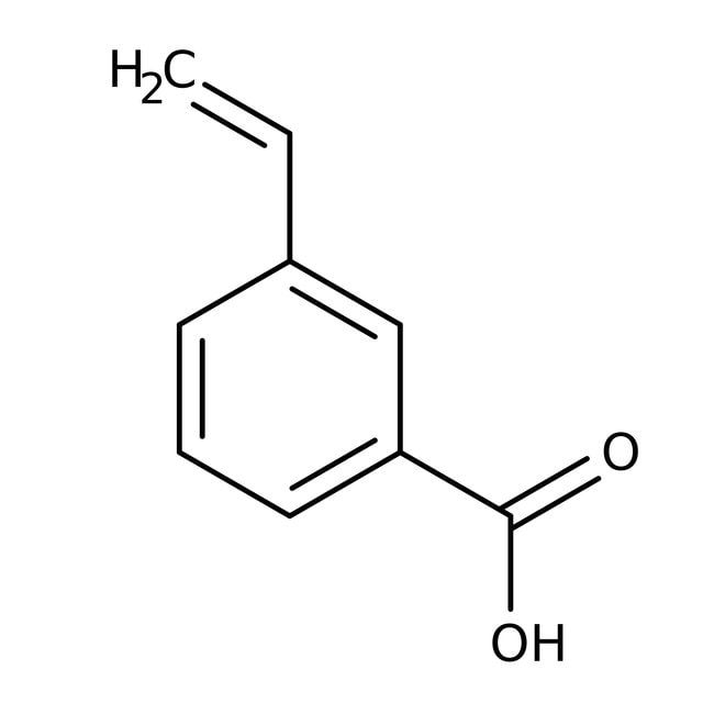 3-Vinylbenzoic acid, 96%, C9H8O2, CAS Nu