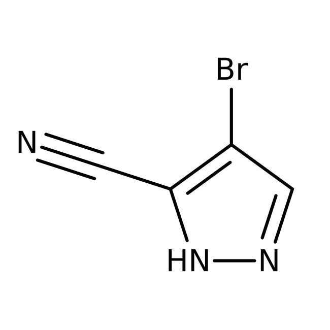 4-Brom-1H-Pyrazol-3-Carbonitril, 97 %, M