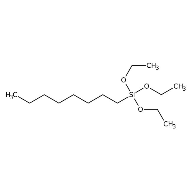 n-Octyltriethoxysilane, 95%, C14H32O3Si,