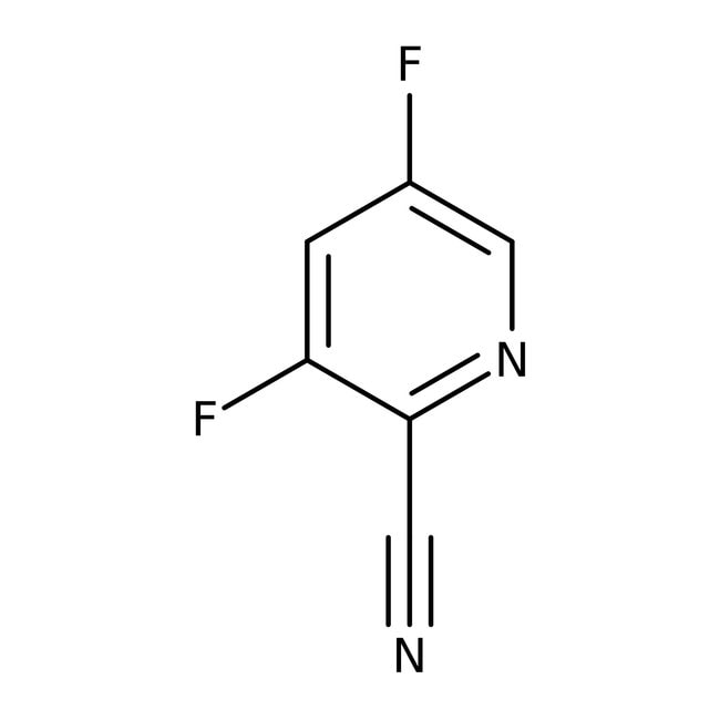 2-Cyan-3,5-Difluorpyridin, 98 %, Thermo