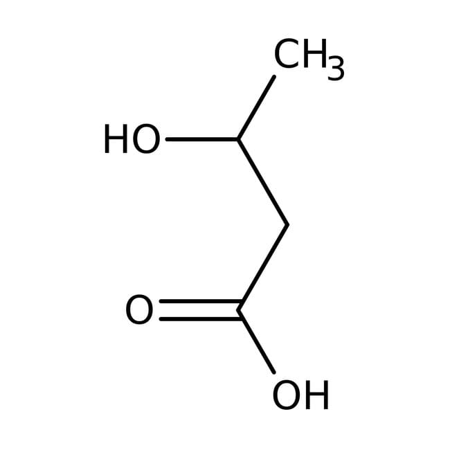 3-Hydroxybutyric acid, C4H8O3, CAS Numbe
