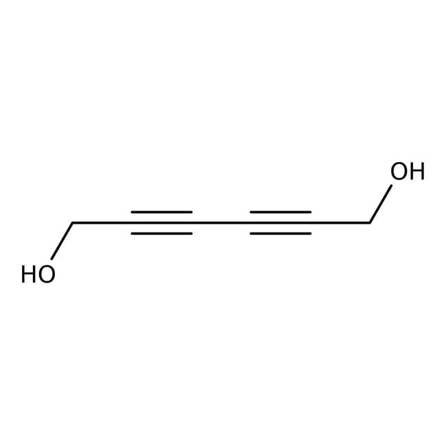 2,4-Hexadiyn-1,6-diol, 97%, C6H6O2, CAS