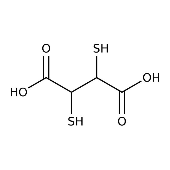 meso-2,3-Dimercaptosuccinic acid, 97%, C