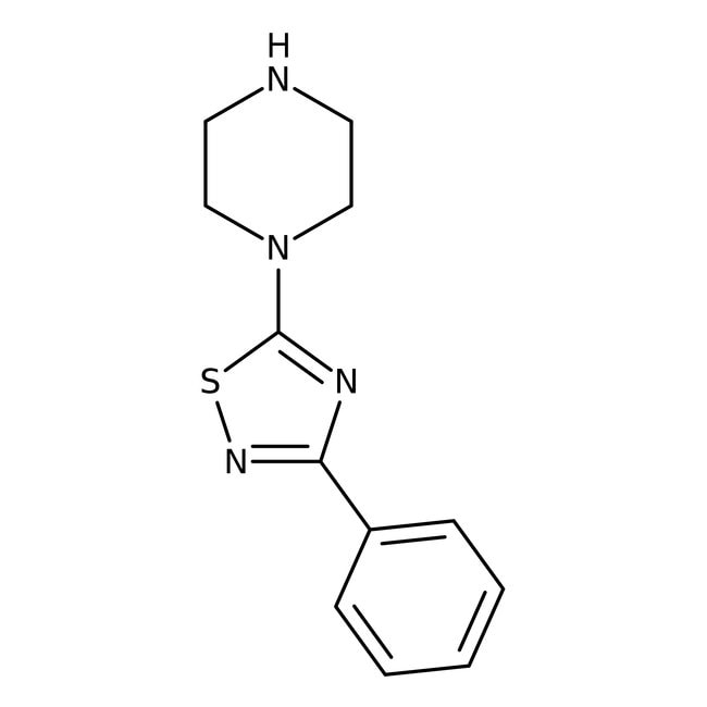3-Phenyl-5-piperazino-1, 2, 4-thiadiazol