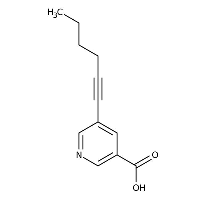 5-Hex-1-Hynylnicotinsäure, 97 %, Thermo