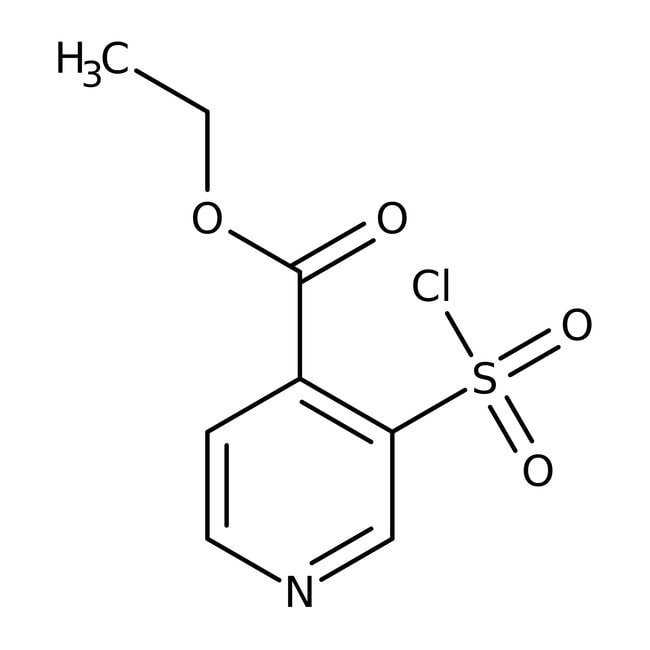 3-(Chlorsulfonyl)-isonicotinsaureethyles