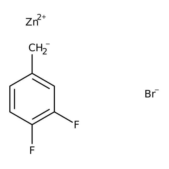 3,4-Difluorobenzylzinc bromide, C7H5BrF2