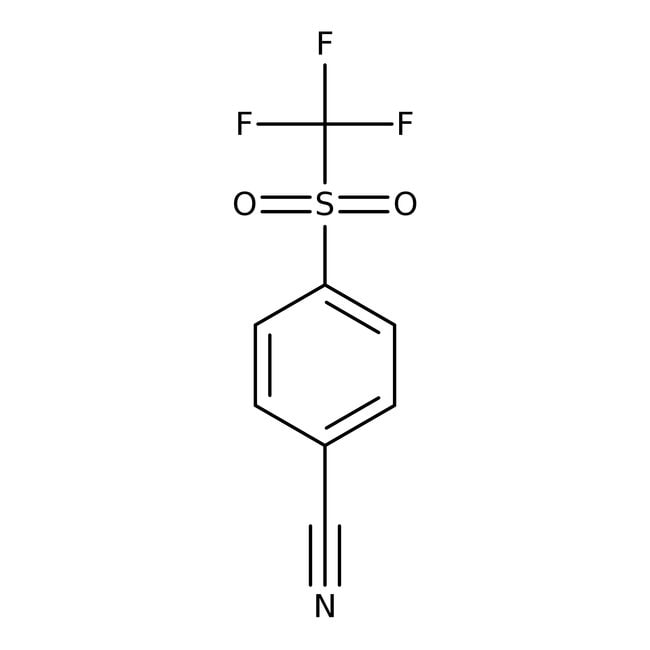 4-(Trifluormethylsulfonyl)benzonitril, 9