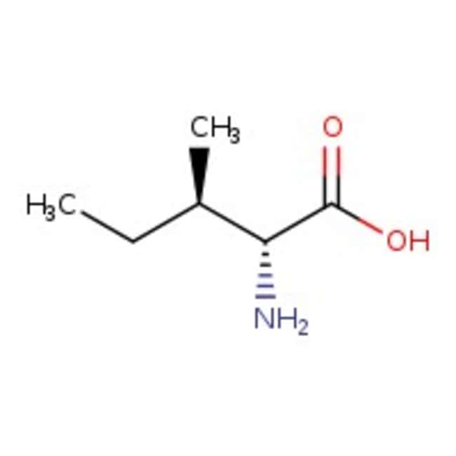D-Isoleucine, 98%, C6H13NO2, CAS Number-